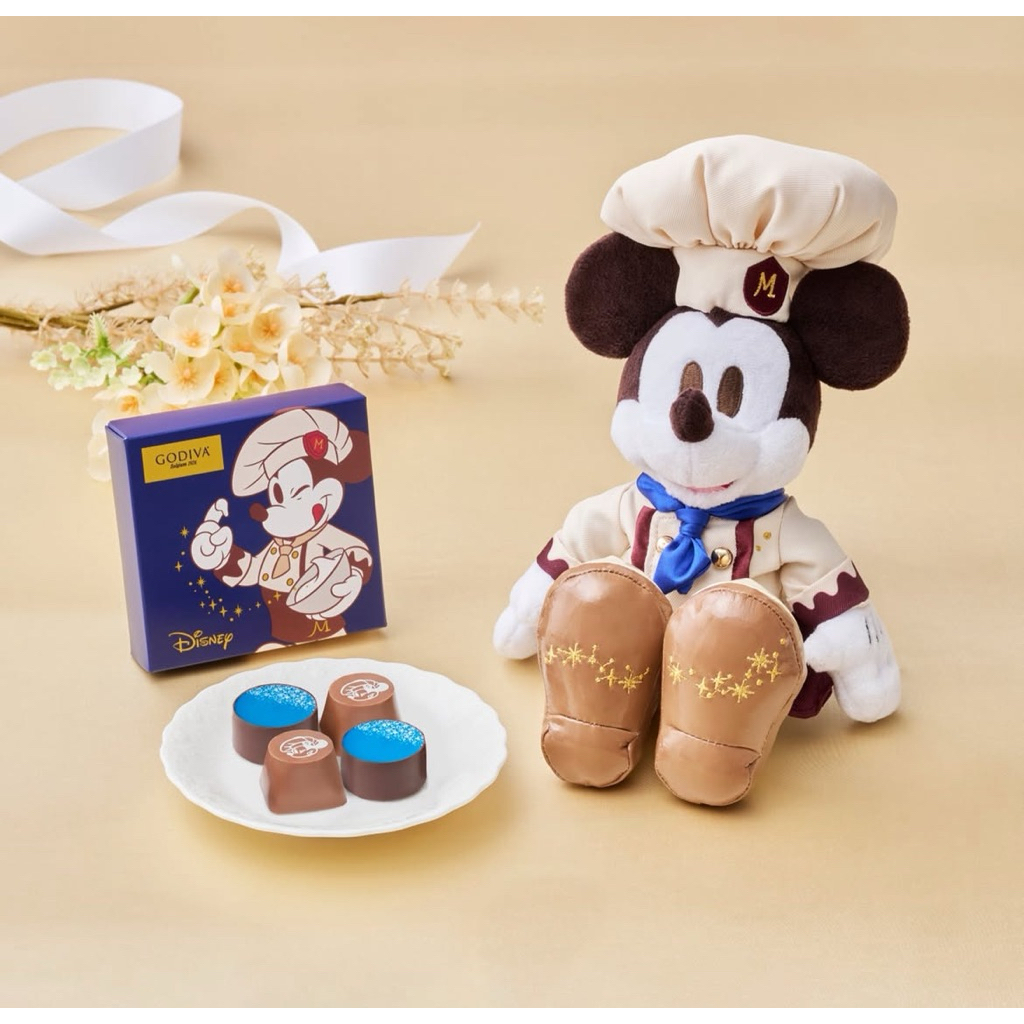 New "Godiva x disney /Sario" disneyland🍫 hk/jp
