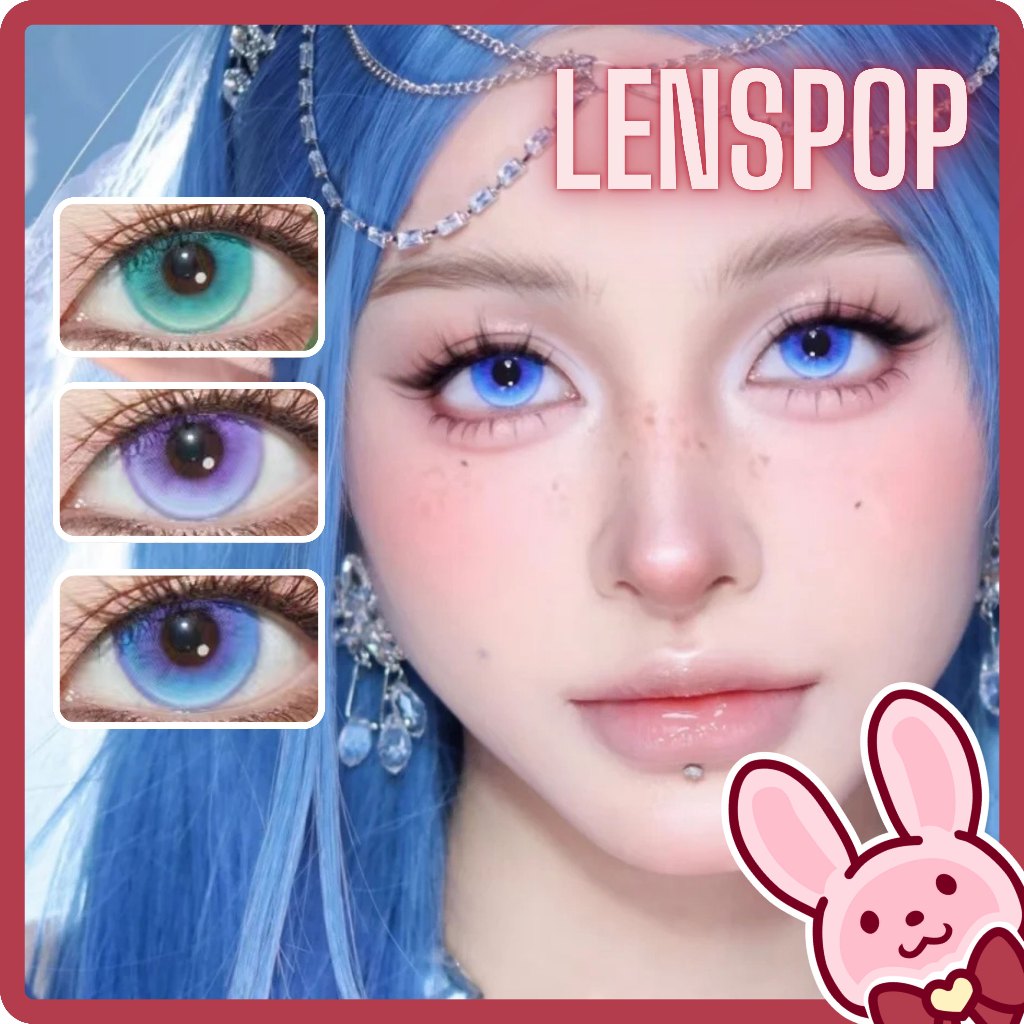 ✨️Jelly Eye✨️ พร้อมส่ง 🇹🇭 มีค่าสายตา คอนแทคเลนส์คอสเพลย์ Lenspop แบบรายวันจีน(1)