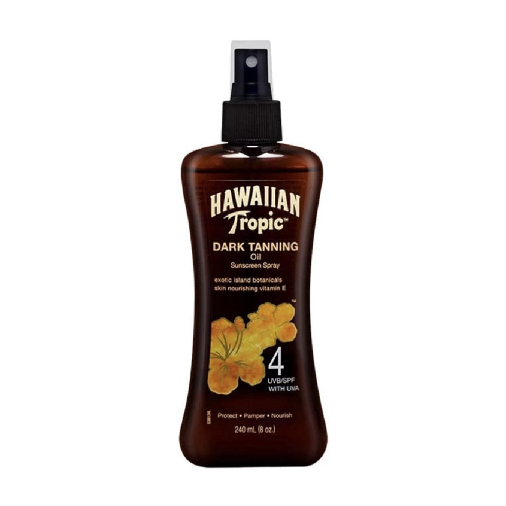 *SALE* Hawaiian ฮาวาเอี่ยน ท็อปปิค ตาร์แทนนิ่ง ออยล์ ซันสกรีน สเปรย์ เอสพีเอฟ4 240มล. *เลือกด้านใน*