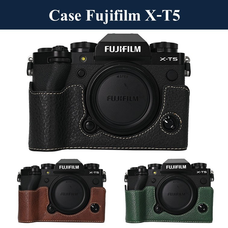 Case สำหรับ Fujifilm  / เคส Fujifilm XT5 Case / เคส Fujifilm X-T5 Half Case / เคส Fuji XT5 case เคส 