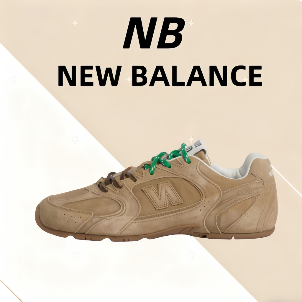💗ของแท้รับประกัน100%💥 New Balance x  MIU MIU  5E165E_Z5O_F0379_F_D005 Outdoor commuting running casu