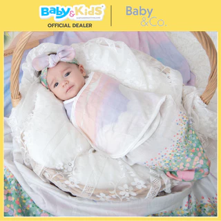 Baby and Co. Baby Comfort Swaddle Cloth ผ้าห่อตัวสำเร็จรูป ใยไผ่ Horse Collection