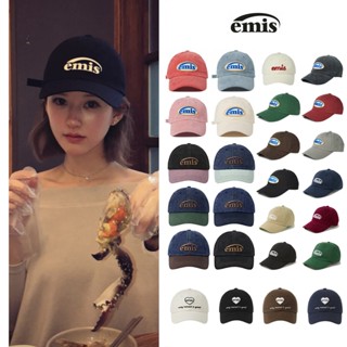 หมวก EMISของแท้ EMIS WAPPEN BALL CAP-BLACK หมวกแก๊ปผ้าฝ้ายทร…