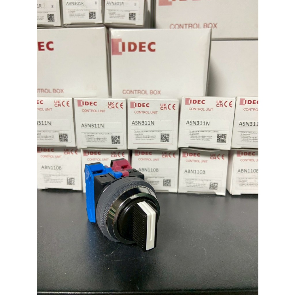 ASN311N IDEC สวิตช์ซีเลคเตอร์ IDEC Selector Switches  ASN311N 1NO 1 NC