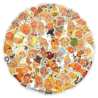 สติ๊กเกอร์ กันน้ำ Sticker Twinkle Twinkle 50ชิ้น สุดน่ารัก สำหรับตกแต่ง ของใช้ในร่ม PVC