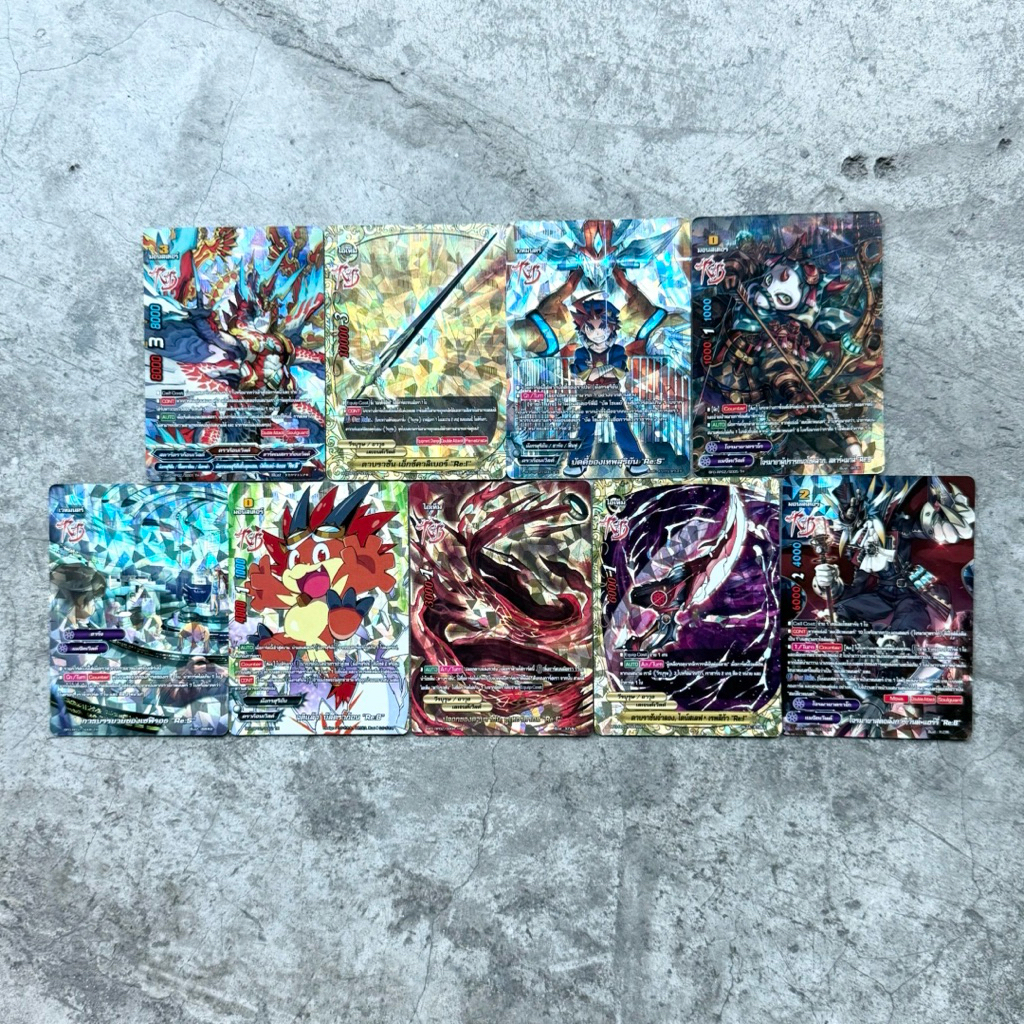 การ์ดบัดดี้ไฟท์ลิขสิทธิ์แท้ภาษาไทยแยกใบ ฟอย หลังกล่อง BFO-RP02 - มังกรสุริยัน / เลวาทิน / โจรมายาดรา