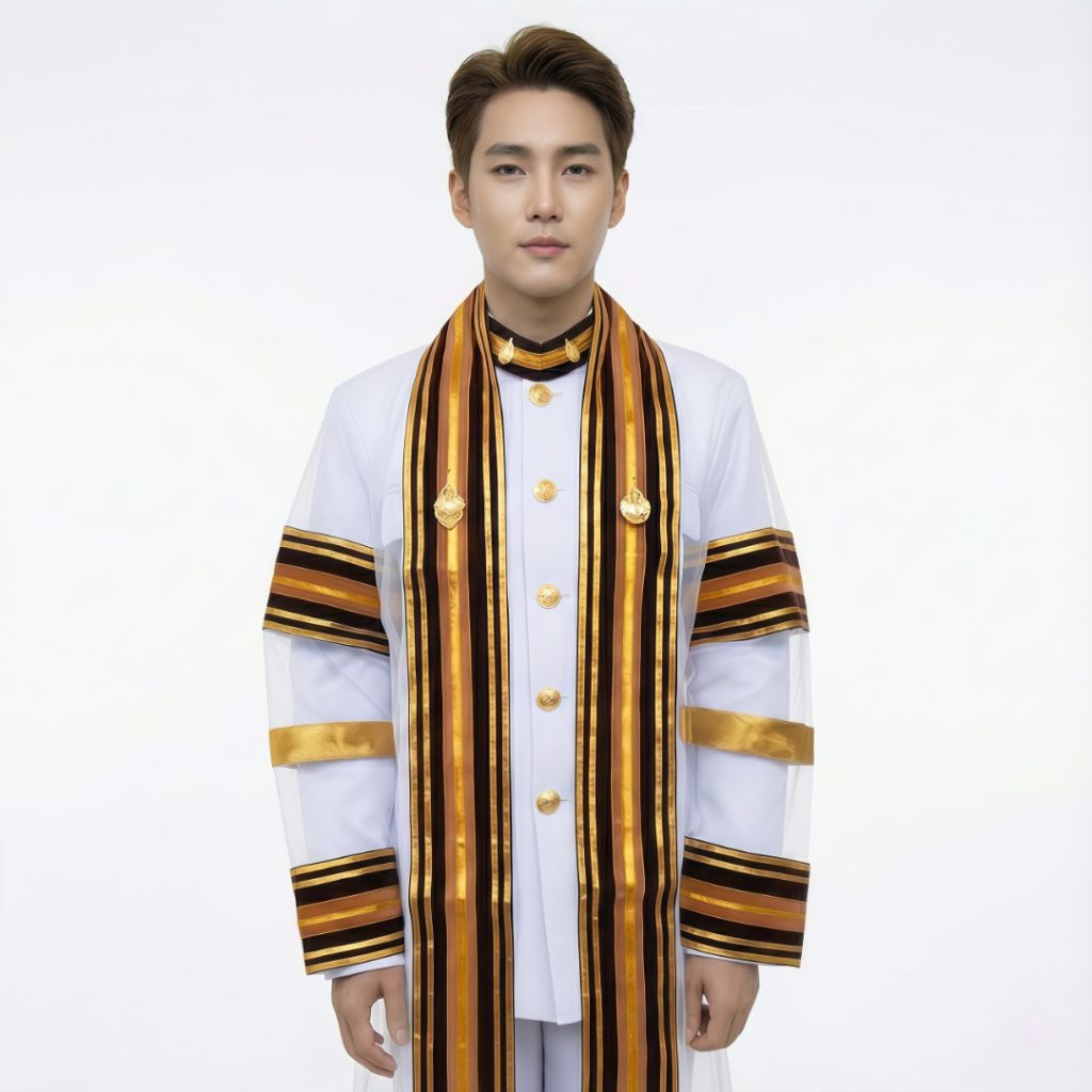 “ธีน์-ฟอร์ม” ชุดครุย ม.เทคโนโลยีราชมงคลล้านนา วัดตัวออนไลน์ เรามีช่างที่เชี่ยวชาญคอยแนะนำวิธีการวัดตัวอย่างละเอียด