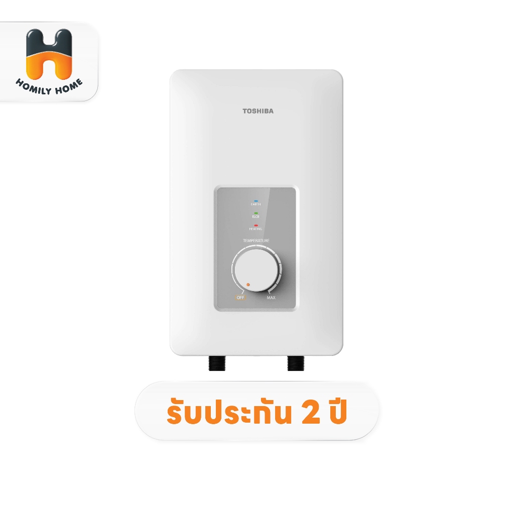 TOSHIBA เครื่องทำน้ำอุ่น 3800W รุ่น TWH-38WTH และ 4500W รุ่น TWH-45WTH