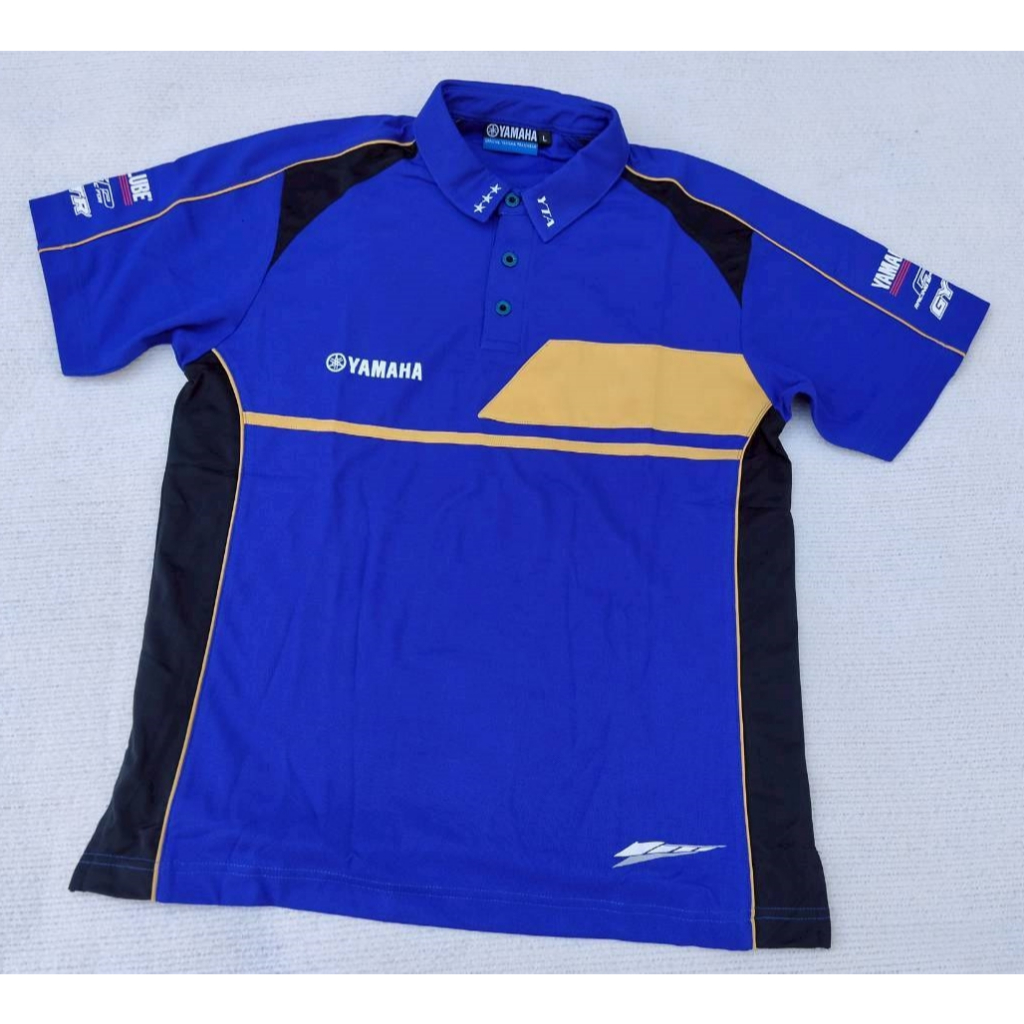 ของแท้ KELA YAMAHA เสื้อโปโล ยามาฮ่า เรซซิ่ง ของแท้ศูนย์ Genuine MOTOR SPORT POLO-SHIRT ใหม่มือ 1 #Y