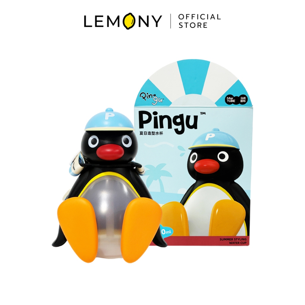 LEMONY กระบอกน้ำพิงกุ ซีรีส์ Summer Water ขนาด 500 มล. Pingu Collection