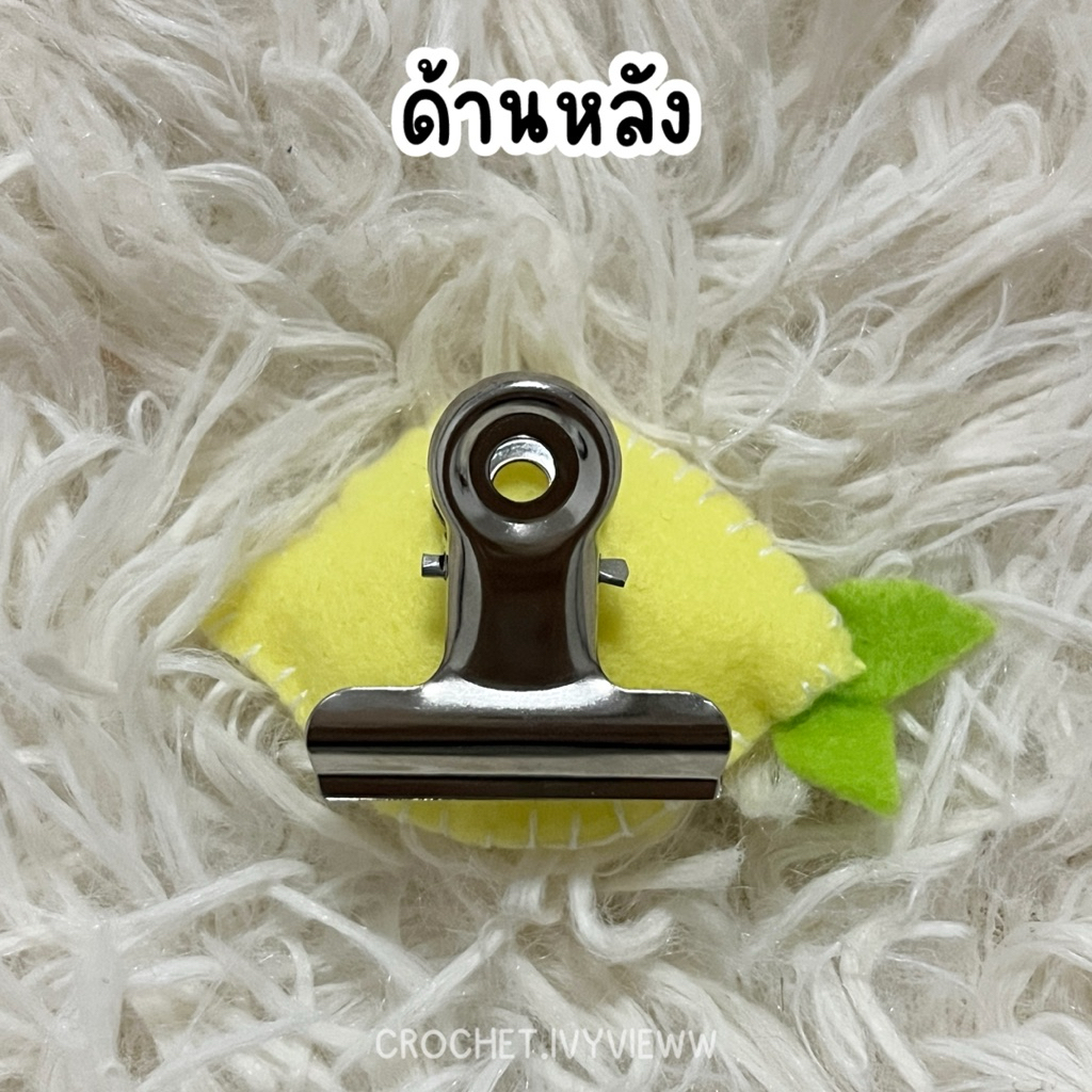 ตุ๊กตาหนีบเข็มขัด ที่หนีบเข็มขัดนักเรียน รูปเลม่อนน่ารัก ✨ ราคา ถูกที่สุด ดีลบีเคเค แกลเลอรีภาพที่ 2