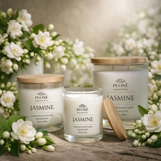 เทียนหอมแฮนด์เมด กลิ่น Jasmine (กลิ่นดอกมะลิ)
