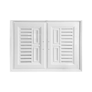 WT บานซิงค์คู่ UPVC รุ่น VC ขนาด 87X66X10 CM บานซิงค์ สีสัก สีน้ำตาล สีขาว (2 ชิ้น/ 1 คำสั่งซื้อ)