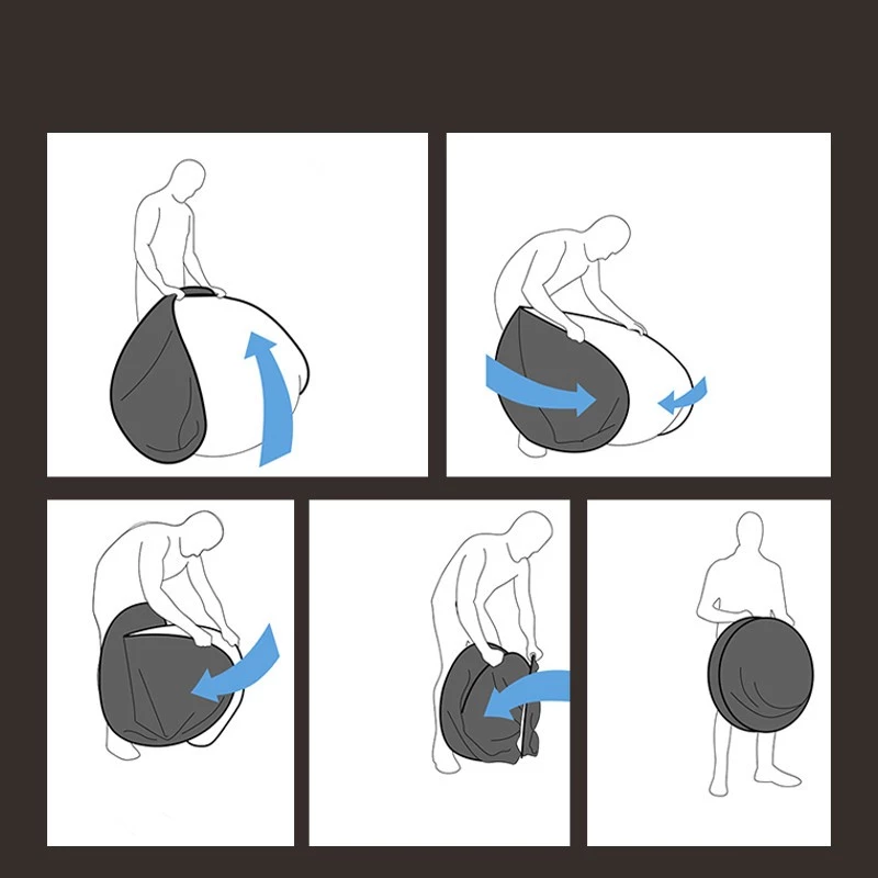 ฉากกรีนสกรีน สีเขียว-น้ำเงิน ขนาด 150 x 200 ซม. thumbnail 5