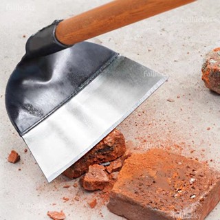 จอบกำจัดวัชพืช จอบสวนผัก จอบขุดดิน ทำจากเหล็กแมงกานีส คม ทนท…