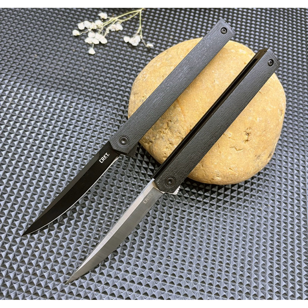 มีดพับ CRKT 7097 ใบดำ ใบเงิน พร้อมส่ง ค่ะ