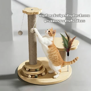 KAKU PET ที่ลับเล็บแมว 5in1 คอนโดแมวราคาถูก ขนาด ของเล่นแมว ที่ฝนเล็บแมว ลับเล็บแมว คอนโดแมวเล็ก ลับเล็บแมว ฝนเล็บแมว