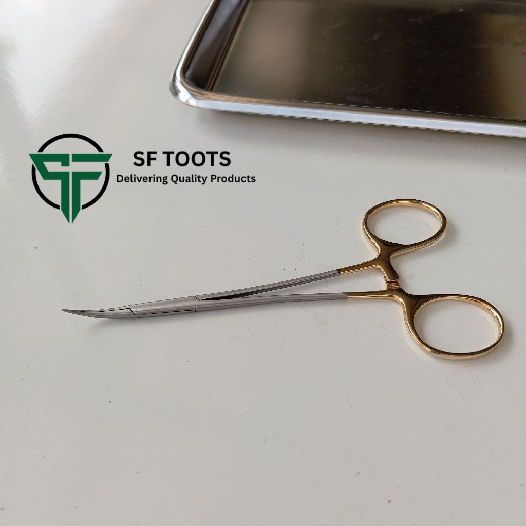 Sharp Point Hemostat 12.5 cm (Smooth Jaw)คีมหนีบเส้นเลือด ปลายแหลม ผิวเรียบ