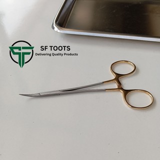 Sharp Point Hemostat 12.5 cm (Smooth Jaw)คีมหนีบเส้นเลือด ปลายแหลม ผิวเรียบ