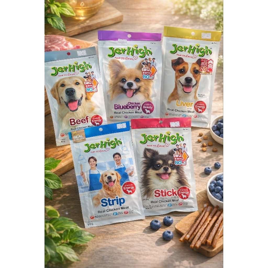 ขนมหมา Jerhigh ขนมสุนัข