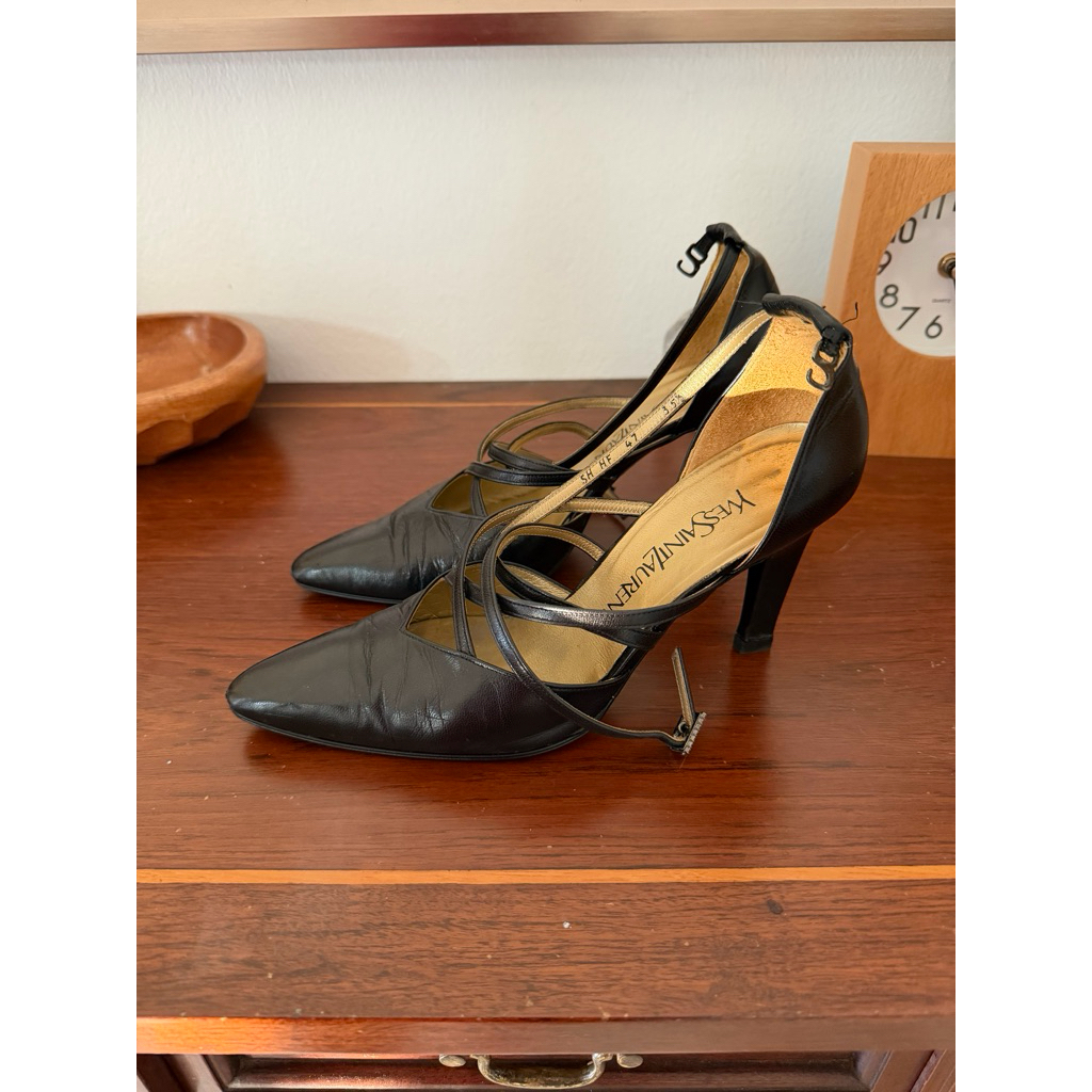 used YSL vintage high heels size36