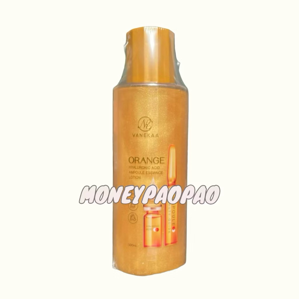 โลชั่นวานีก้า Vanekaa Orange Hyaluronic Acid Ampoule Essence Lotion