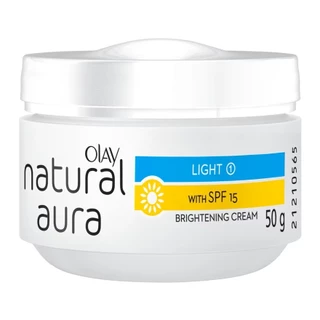 โอเลย์ เนเจอรัล ไวท์ ออล อิน วัน แฟร์เนส เดย์ครีมวิท เอสพีเอฟ 24 - 50 กรัม OLAY NATURAL AURA LIGHT 50G