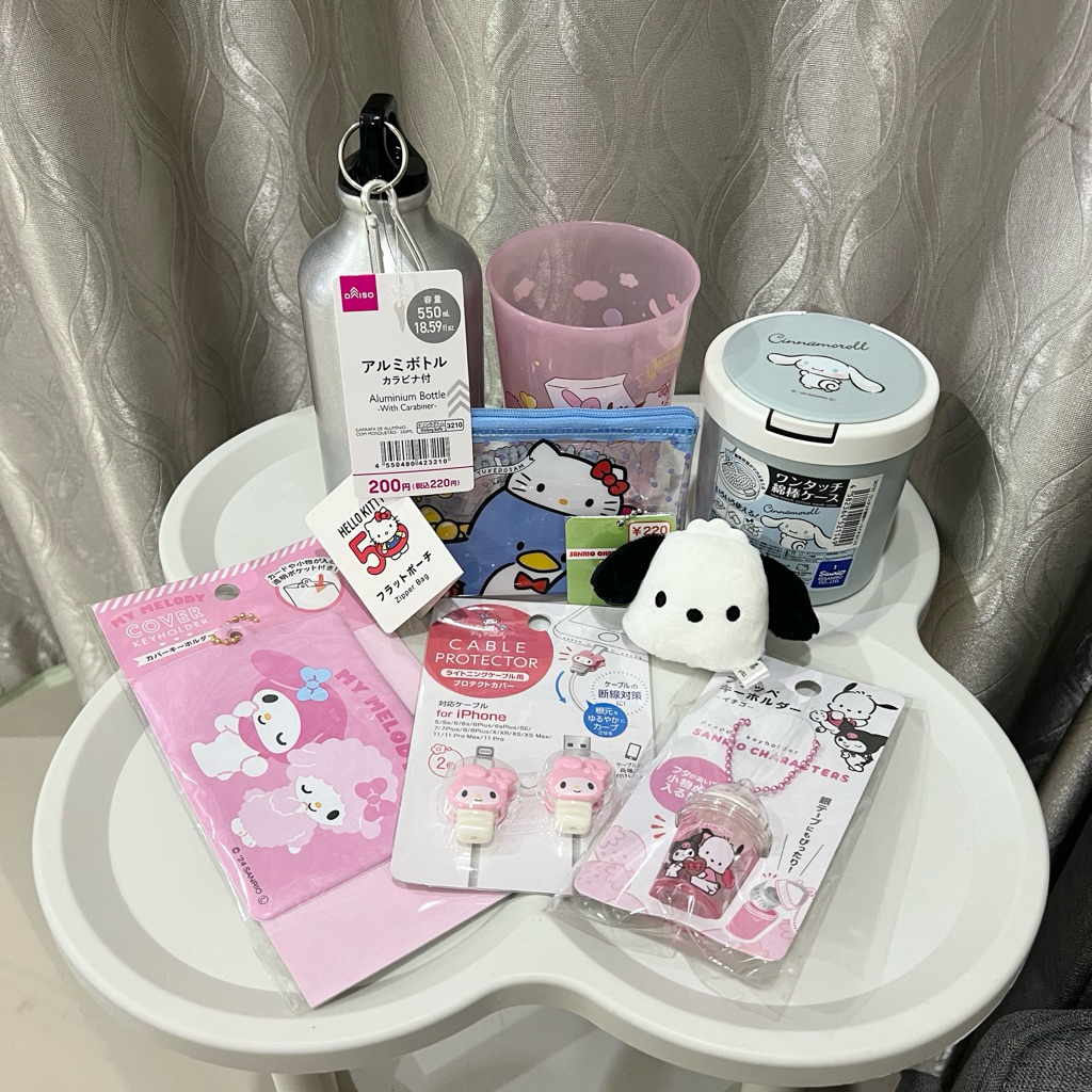 Sanrio ของจุกจิกจาก Daiso ญี่ปุ่น