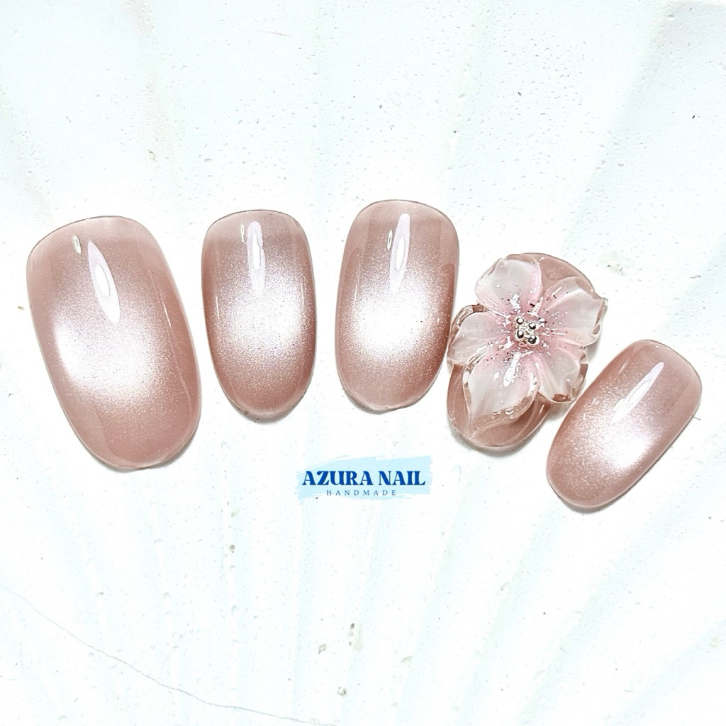 AZ016 (ร้านไทย) เล็บปลอมเจลแท้100% งานHandmade