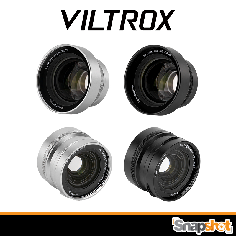 Viltrox Conversion Lens for Fujifilm X100 WCL-100VI TCL-X100VI Viltrox Wide Conversion Lens Tele Conversion Lens X100VI