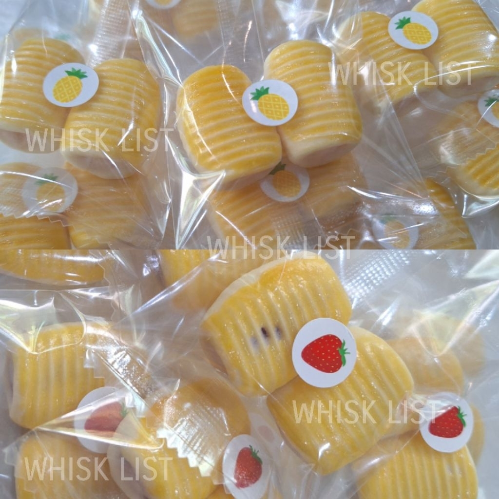 [รอบส่ง 3 ก.ค.] คุกกี้ตัวหนอนไส้สับปะรด (250 กรัม ถุงละ 26 ชิ้น)