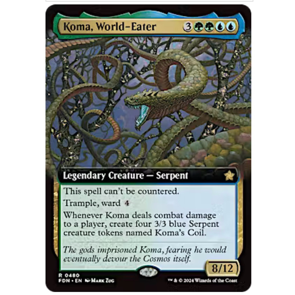 Foundations Variants: Koma, World-Eater (0480 - Extended Art)