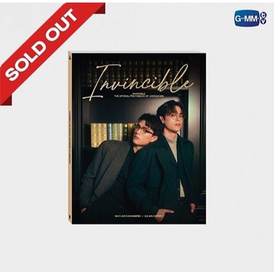 INVINCIBLE | THE OFFICIAL PHOTOBOOK OF JOSSGAWIN #Joss #Gawin #JS (พร้อมส่ง)