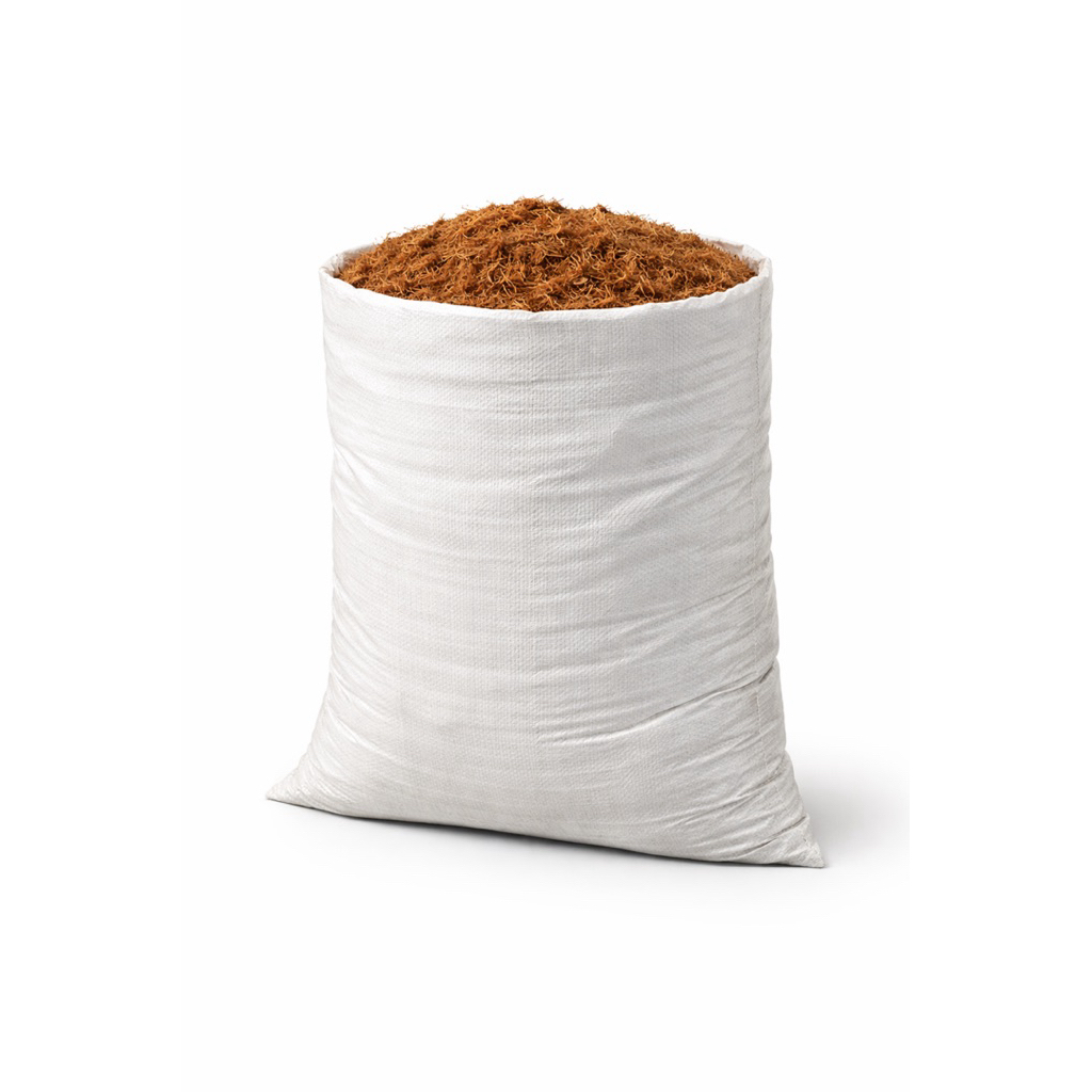 มะพร้าวขุยนุ่ม ฟู 45ลิตร 15กิโลกรัม วัสดุปลูกต้นไม้ อุ้มน้ำดี