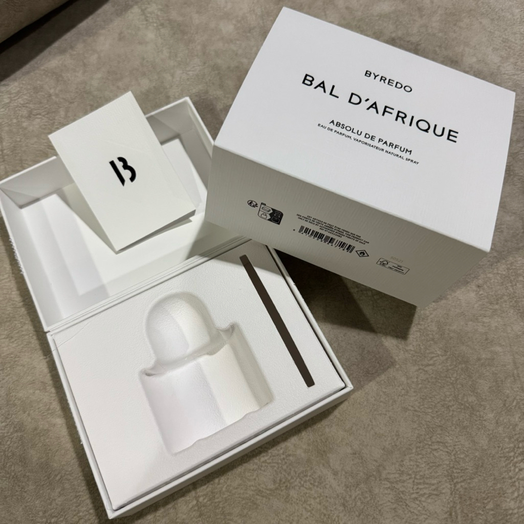 พร้อมส่ง ส่งด่วน กทม. 🤍⚡️ กล่องน้ำหอม Byredo Bal D’Afrique ของแท้