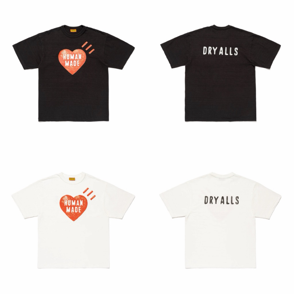 พร้อมส่ง ของแท้💯 เสื้อ Human Made ลายหัวใจ ❤️