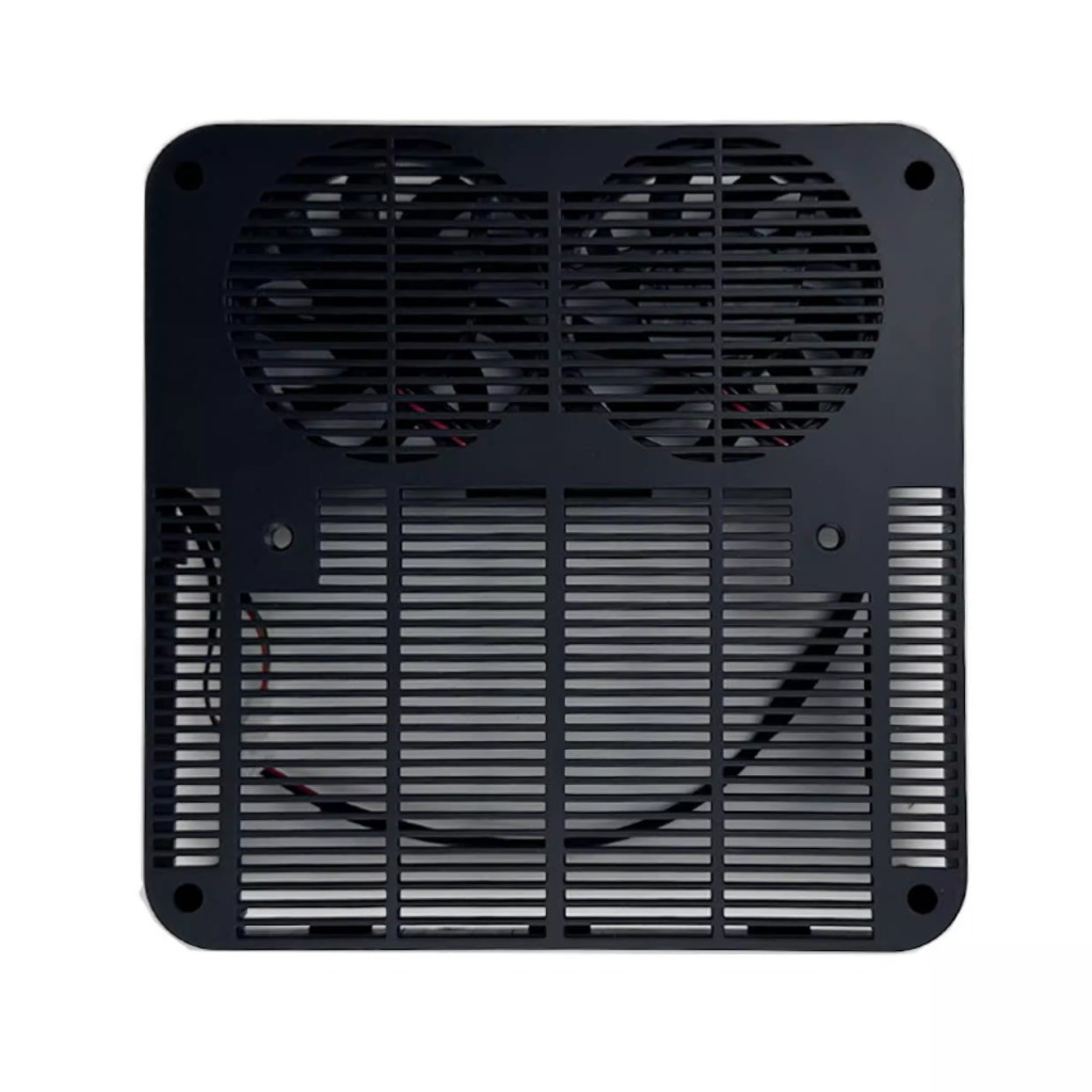 (Spare Part) Minisforum ฝาครอบฐานล่างพร้อมพัดลมระบายความร้อนคู่  สำหรับ Mininsforum UM480/560XT/580D