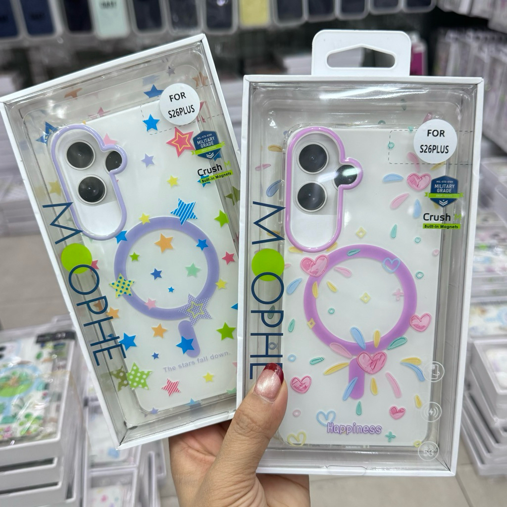 เคสMOPHE เคสแม่เหล็กชาร์จ ลายมาใหม่ สำหรับรุ่นS25UItra S24UItra S25Fe สินค้าพร้อมส่ง