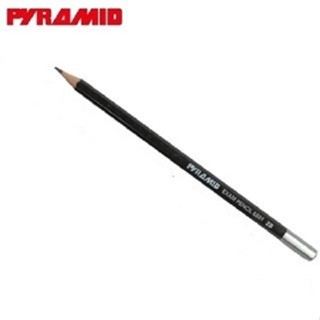 (KTS) ดินสอดำ Pyramid Exam Pencil 6801 เกรด 2B ( 1 แท่ง )