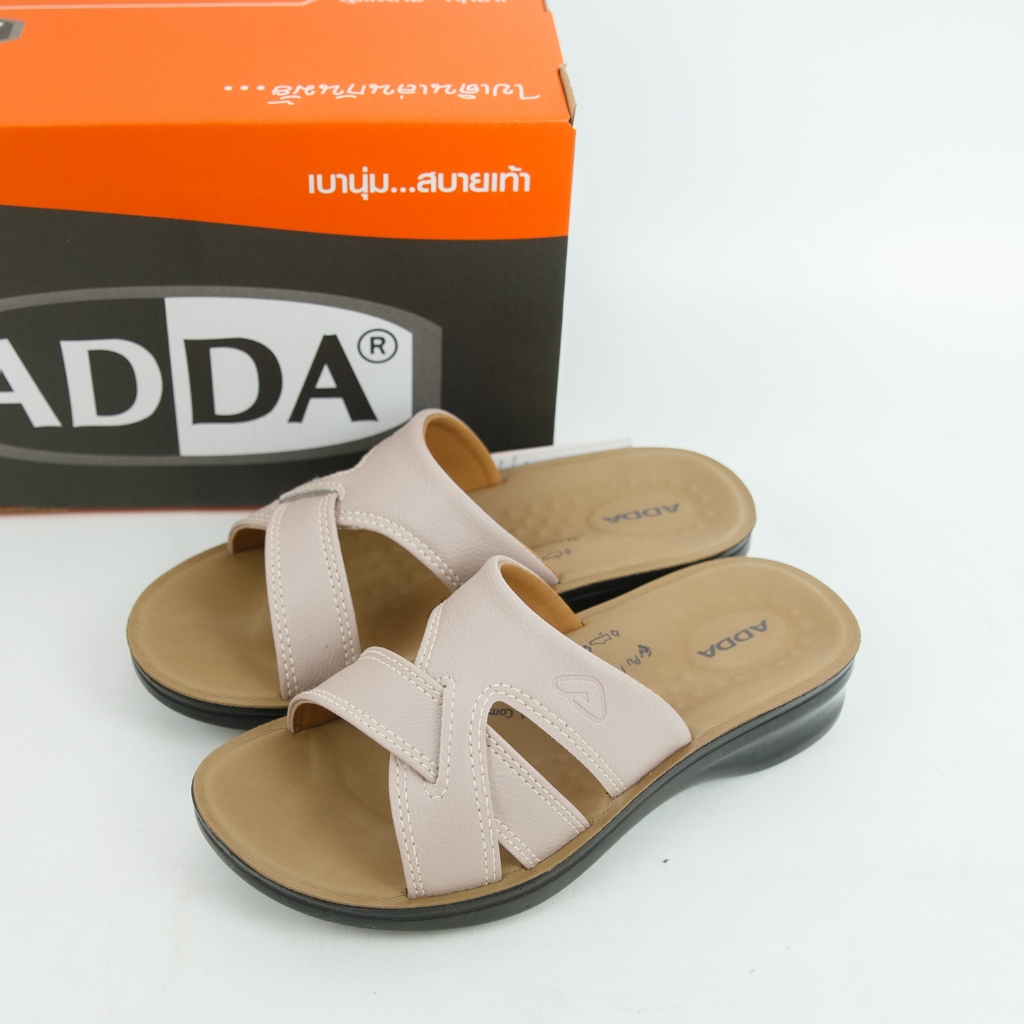 รองเท้าแตะ Adda 74802 คลาสสิกในตำนาน ยอดขายเยี่ยมหน้าร้าน ทนทาน นุ่มสบาย ใส่ขับรถดีเยี่ยม ของแท้