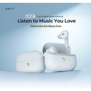 HAVIT LIFE 01T หูฟังไร้สาย หูฟังบลูทูธ เบา สบายไดร์เวอร์ 13 …