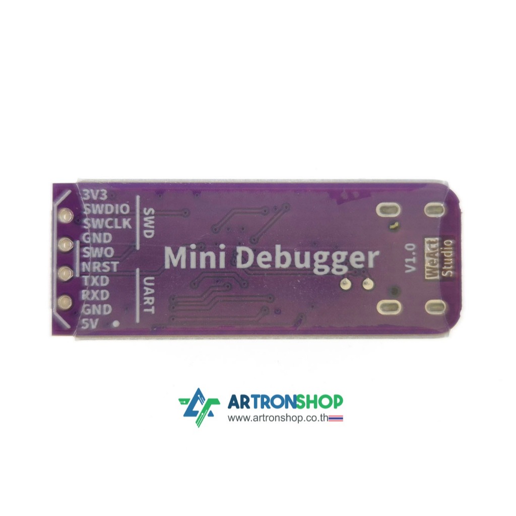 WeAct Mini Debugger ST-Link V2.1 เครื่องโปรแกรม STM32 พร้อม USB to UART ในตัว ราคา ถูกที่สุด ดีลบีเคเค แกลเลอรีภาพที่ 4