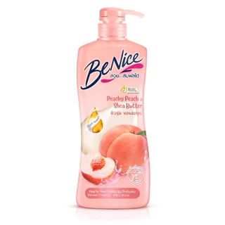 Be Nice บีไนซ์ ชาวเวอร์ Benice Shower ครีมอาบน้ำ ขวดปั๊ม450 มล. ถุงเติม สบู่เหลว 400มล.