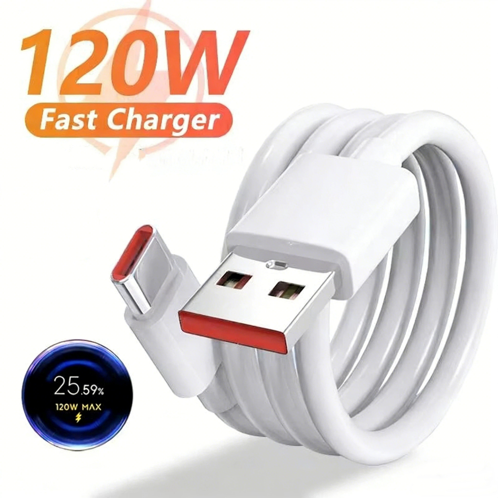 สายชาร์จเร็ว USB, 120W, สำหรับ Xm 15, 14, 13, 12, 11, 6A, 67W Type C Cable, Rm Note 10, 9, 8, 7 Pro