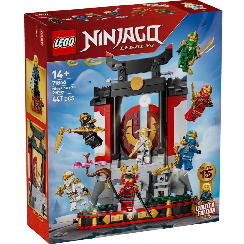 LEGO® NINJAGO® Ninja Character Display 15th Anniversary 71866