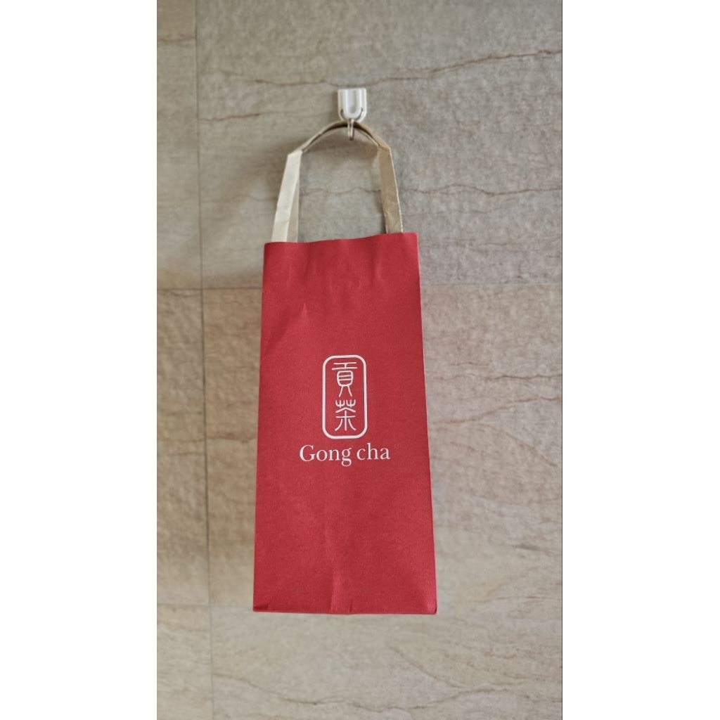ถุงกระดาษร้าน GONG CHA