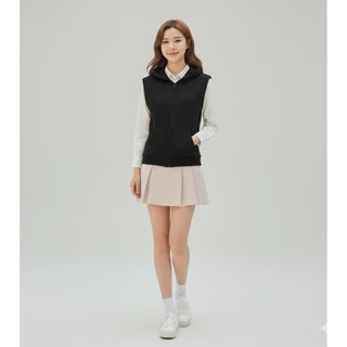 เสื้อกั๊กฮู้ด แขนกุด สไตล์สปอร์ต ซิปหน้าสวมง่าย พร้อมกระเป๋าหน้าท้อง ผ้า Cotton ยืดหยุ่นนุ่มสบาย มีให้เลือกหลายสี#ck1000