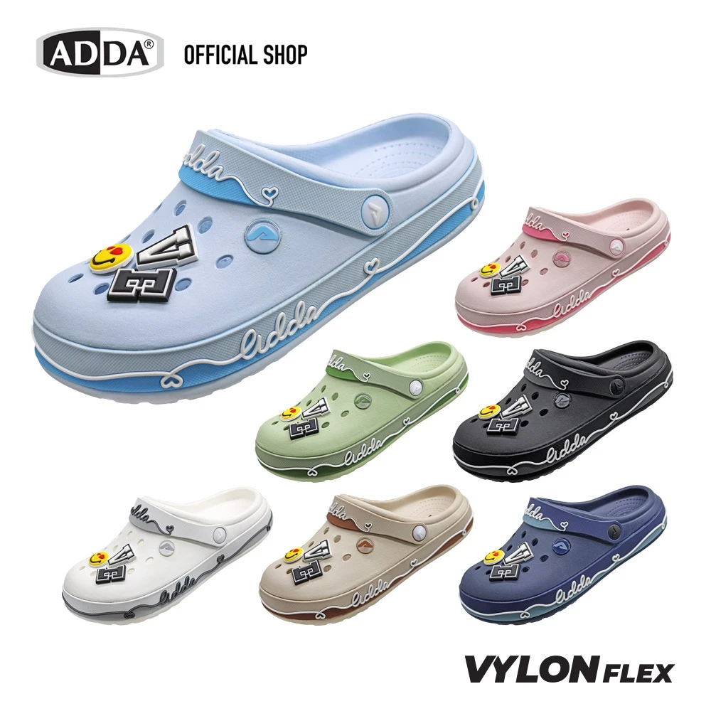 ADDA รองเท้าแตะ ผู้หญิง แบบสวมหัวโต รุ่น 55U74W1 (ไซส์ 4-6)