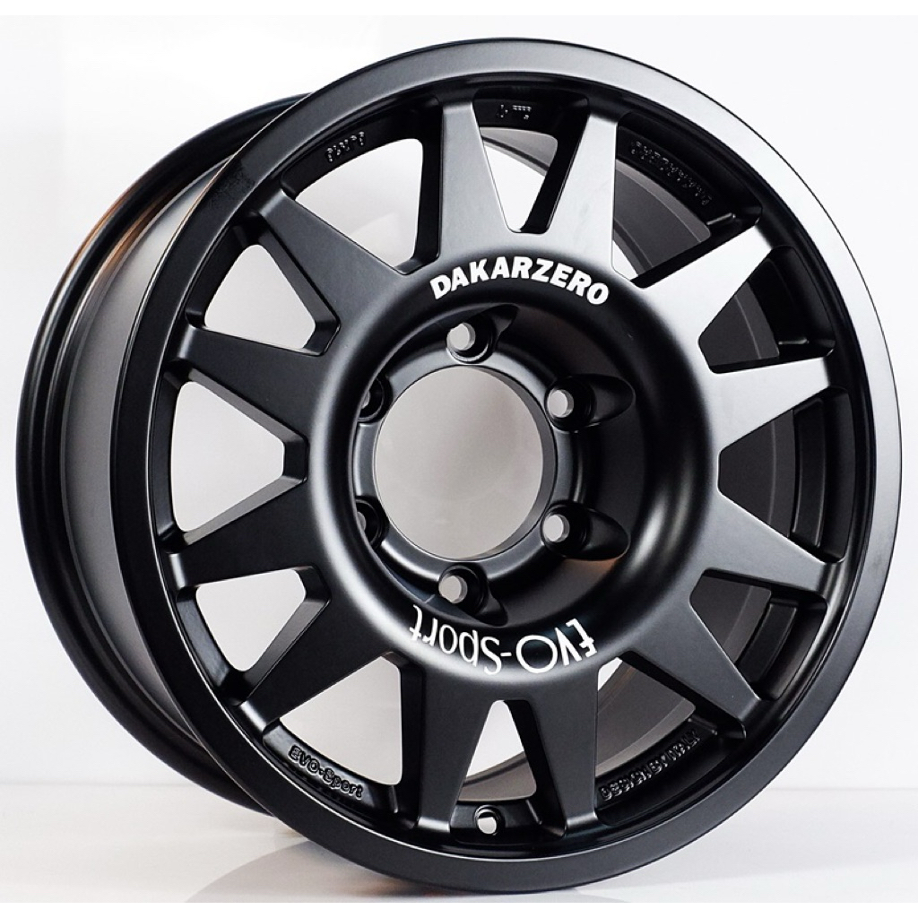 ล้อแม็กซ์ Kspeed EVO Cross 361 สีดำด้าน 8-16นื้ว 6รู139 ET10 [21376]