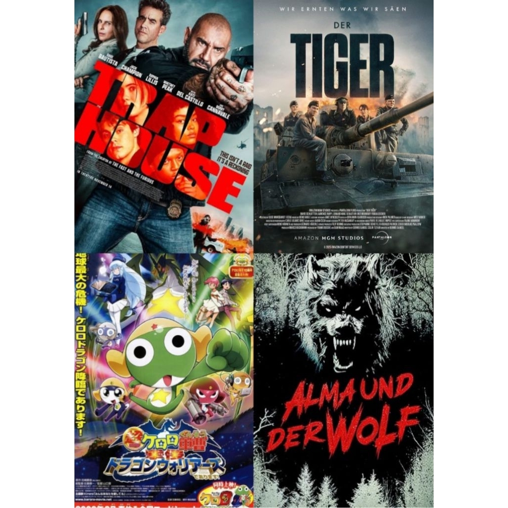 Blu-ray+DVD รวม4ใน1 Trap House (2025) ดักแผนล่า ท้าทรชน